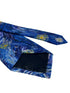 The Starry Night by Van Gogh blue and yellow Impressionist inspired tie